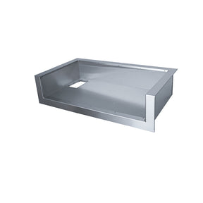 Le Griddle insulating liner for 75 series griddles GFLINER75 304 stainless steel installation liner