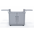 Le Griddle portable cart for 75 series griddles GFCART75 stainless steel with folding shelves and caster wheels
