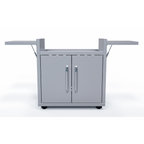 Le Griddle portable cart for 75 series griddles GFCART75 stainless steel with folding shelves and caster wheels