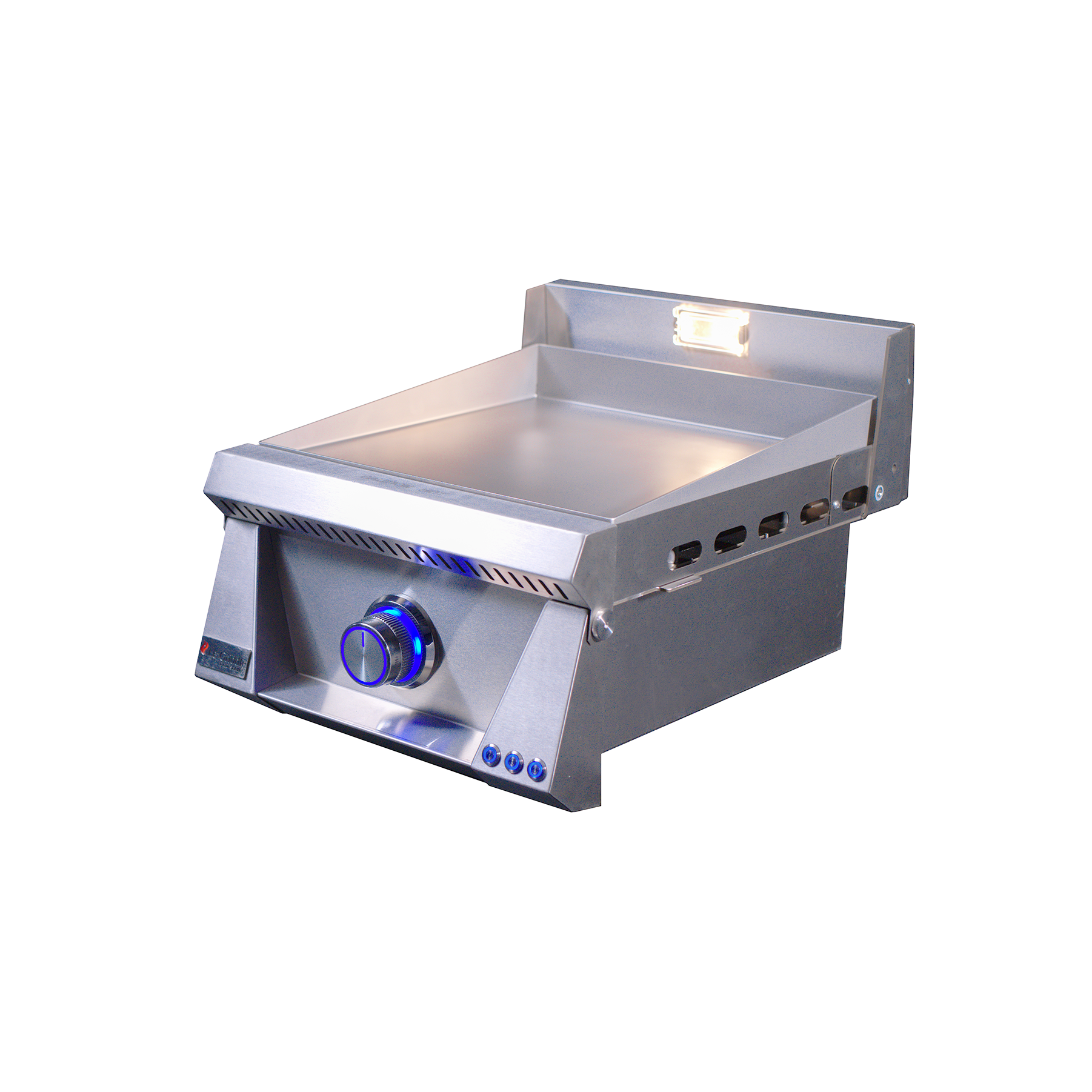 Le Griddle Pro Series 40 Gas Griddle with 3mm cooking plate model OML40P3 in stainless steel