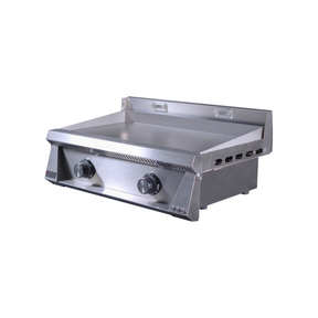 Le Griddle Pro Series 75 Gas Griddle OML75P3 with 3mm stainless steel cooking surface and dual burners