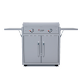 Le Griddle Ranch Hand freestanding electric griddle GEE75 CK stainless steel cooking station on cart