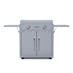 Le Griddle Ranch Hand freestanding electric griddle GEE75 CK stainless steel cooking station on cart