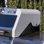 Monument Grills Mesa 200S Foldable Stainless Steel Gas Grill with Clearview Window Lid M200S
