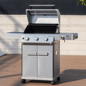 Monument Grills Mesa 305 Stainless Propane Gas Grill 48,000 BTU Clearview Lid M305