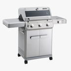 Monument Grills Mesa 305 Stainless Propane Gas Grill 48,000 BTU Clearview Lid M305