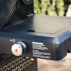 Monument Grills Mesa 325 Black Propane Gas Grill 48,000 BTU Clearview Lid 570 sq in Cooking Area M325