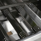Monument Grills Mesa 415BZNG Stainless Natural Gas Grill with Power Broil Zone & Glass Window Lid | M415BZNG
