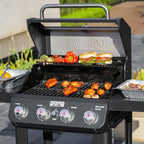 Monument Grills Mesa 420MF Propane Gas Grill with 4 Stainless Steel Burners – M420MF