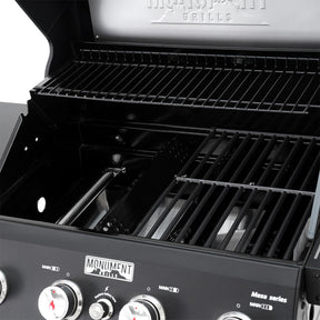 Monument Grills Mesa 420MF Propane Gas Grill with 4 Stainless Steel Burners – M420MF