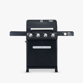 Monument Grills Mesa 425 Black Propane Gas Grill 52,000 BTU ClearView Lid & Side Burner SKU M425