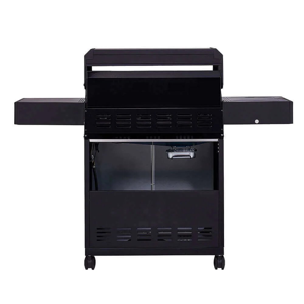 Monument Grills Denali 425 Black Smart Tech Propane Gas Grill - Angle 3