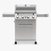 Monument Grills Mesa 410MBZ stainless propane gas grill with 39,000 BTU Broil Zone and 570 sq in cooking area