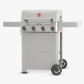 Monument Grills Mesa II 410FBZ stainless propane gas grill with foldable shelves and 525 sq. in. cooking area