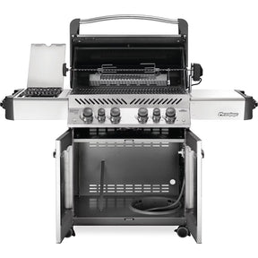 Napoleon Legacy Prestige 500 4-Burner Natural Gas Grill with Infrared Side Burner & Rotisserie - P500RSIBNSS-3