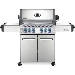 Napoleon Legacy Prestige 500 4-Burner Natural Gas Grill with Infrared Side Burner & Rotisserie - P500RSIBNSS-3