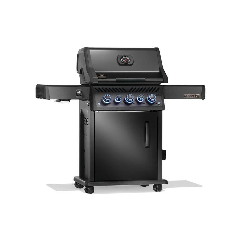 Napoleon Phantom Rogue PRO-S 425 Natural Gas Grill with Infrared Side & Rear Burners Matte Black RPS425RSIBNK-2-PHM 3 Burner Grill - Detail View