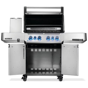Napoleon Prestige 500 4-Burner Propane Grill with Rotisserie & Side Burner | Stainless Steel Grill P500VRSIBPSS