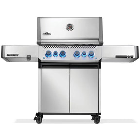 Napoleon Prestige 500 4-Burner Propane Grill with Rotisserie & Side Burner | Stainless Steel Grill P500VRSIBPSS