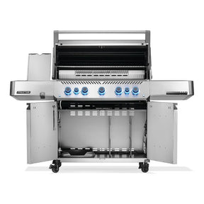 Napoleon Prestige 665 5-Burner Propane Gas Grill with Infrared Side Burner & Rotisserie – P665VRSIBPSS