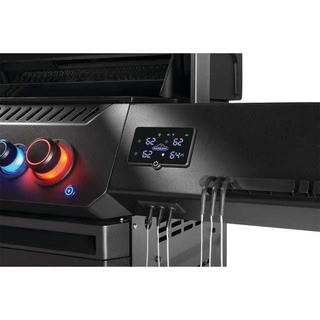 Napoleon Prestige Phantom 500 Connected 4-Burner Propane Grill with WiFi, Bluetooth & Rotisserie Kit - P500VXRSIBPK-PHM