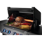 Napoleon Prestige Phantom 500 Connected 4-Burner Propane Grill with WiFi, Bluetooth & Rotisserie Kit - P500VXRSIBPK-PHM
