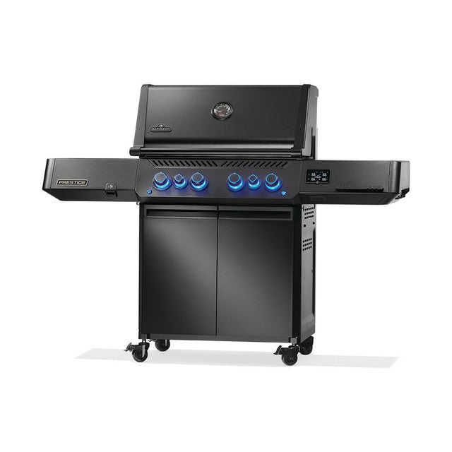 Napoleon Prestige Phantom 500 Connected 4-Burner Propane Grill with WiFi, Bluetooth & Rotisserie Kit - P500VXRSIBPK-PHM