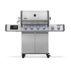 Napoleon Prestige PRO 500 4-burner propane grill with infrared SIZZLE ZONE and smart technology