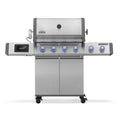 Napoleon Prestige PRO 500 natural gas grill with Smart Technology and infrared SIZZLE ZONE stainless steel design