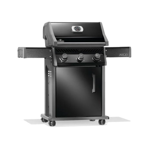 Napoleon Rogue 425 3-Burner Propane Gas Grill with Folding Side Shelves Black R425PK-2 3 Burner Grill - Main View