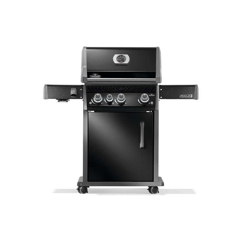Napoleon Rogue PRO 425 3-Burner Natural Gas Grill with Infrared Side Burner Black – RP425SIBNK-2 3 Burner Grill - Angle 3