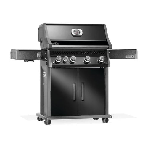 Napoleon Rogue PRO 525 Natural Gas Grill with Infrared Side Burner, 4 Main Burners, Black – RP525SIBNK-2 4 Burner Grill - Main View