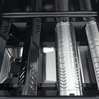 Monument Grills Mesa II 415BZ Stainless Propane Gas Grill with 49,000 BTU Output & Side Burner | M2-415BZ